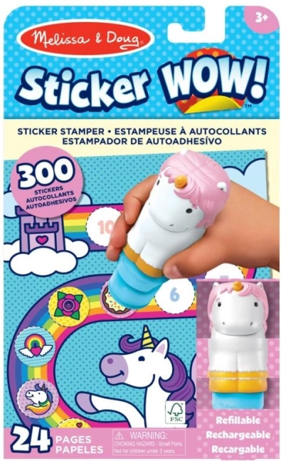 Samolepková sada UNICORN – opakovane použiteľné samolepky