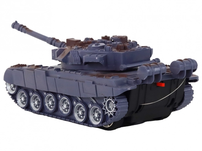 Závodný tank R/C so svetlami a zvukom 1:18