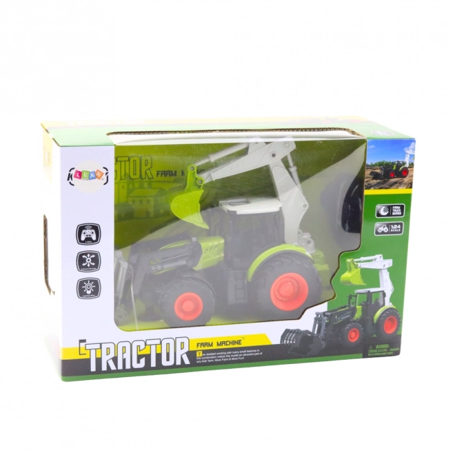 Zábavný traktor s diaľkovým ovládaním pre deti