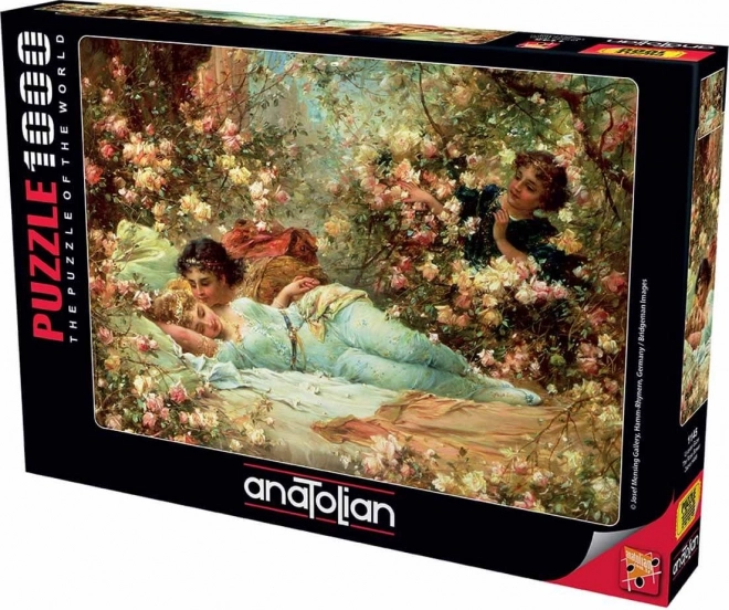 Anatolian Puzzle Růžový Altánek 1000 Dielikov