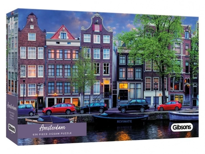 Panoramatické puzzle Amsterdam