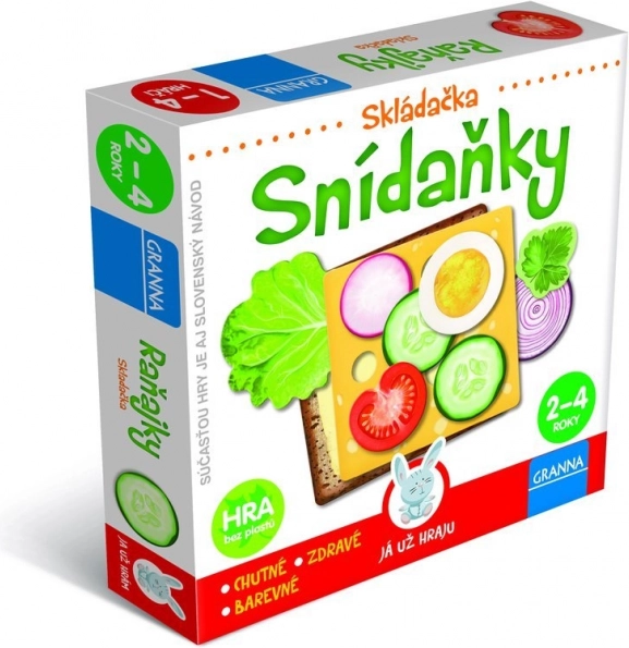 Granna Raňajky - hra a skladacia sada pre najmenších