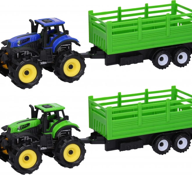Traktor s vlečkou pre deti