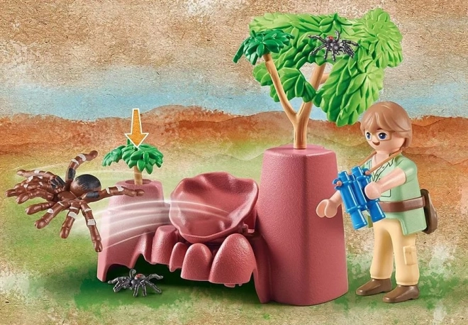 Playmobil Wiltopia pavúčia skala