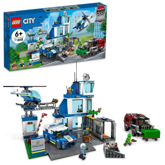 LEGO City 60316 Policajná stanica