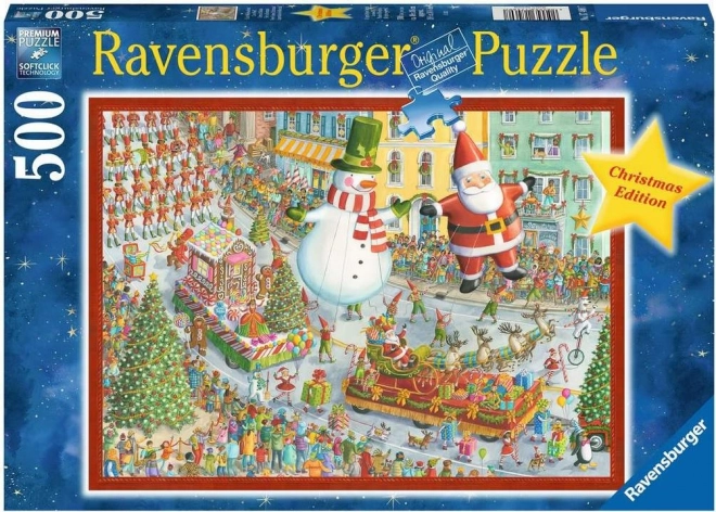 Ravensburger Puzzle Přichádza Vianoce 500 Dielikov