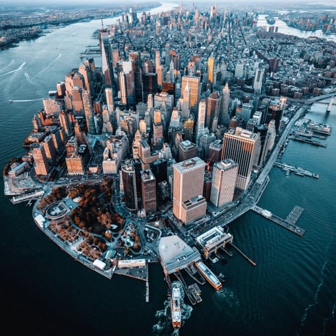 Poznámkový kalendár New York 2026