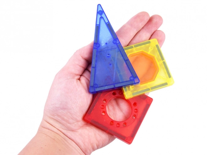 Magnetická stavebnica guľodromovej dráhy ZA4719 - 123 dielikov