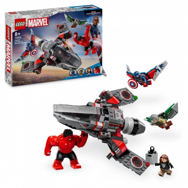 Lego Marvel Kapitán Amerika proti Červenému Hulkovi