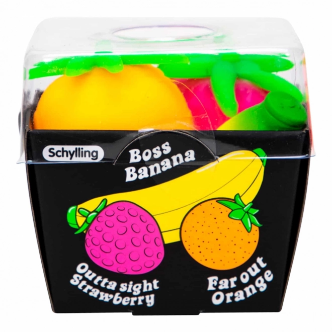 Stresová hračka Groovy Fruit od Schylling