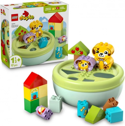 LEGO Duplo Triedenie tvarov Domček pre šteniatka