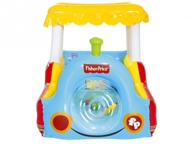 Nafukovací hracie centrum Fisher-Price Vlak s míčkami