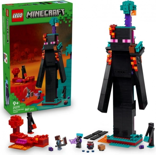 Stavebnica LEGO Minecraft Základňa Plieniteľov a Ničiteľ