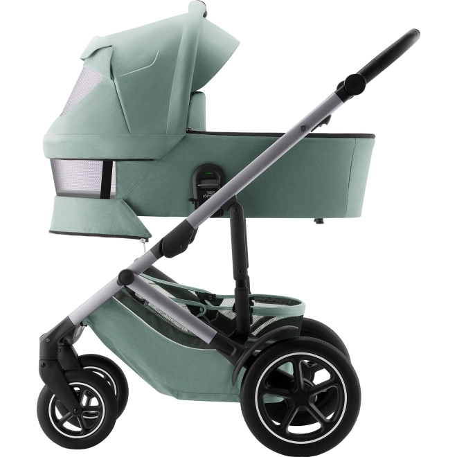 Kočík Smile 5Z s autosedačkou Baby-Safe Pro v Jade Green