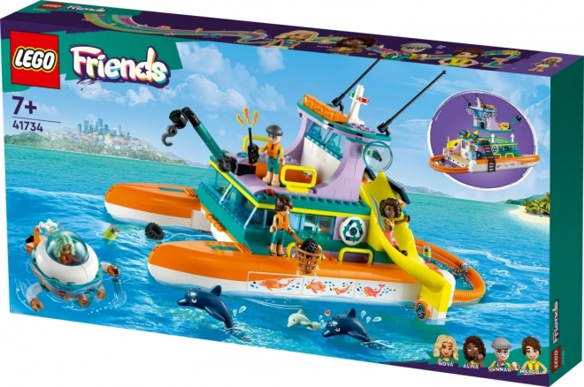 LEGO Friends námornícka záchranárska loď