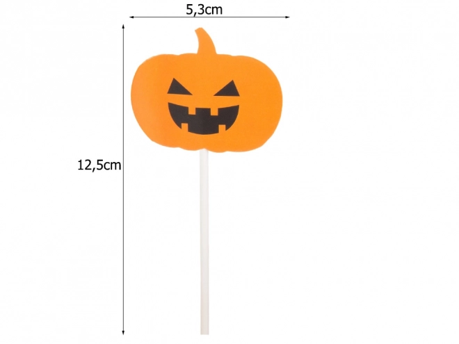 Dekorácia tekvica 5ks Halloween