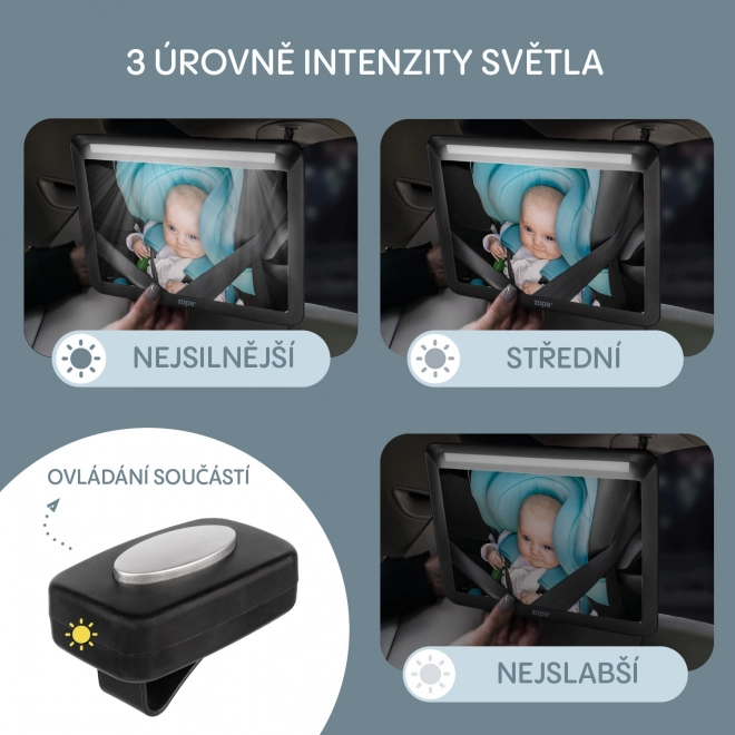 Zrkadlo s LED osvetlením Deluxe