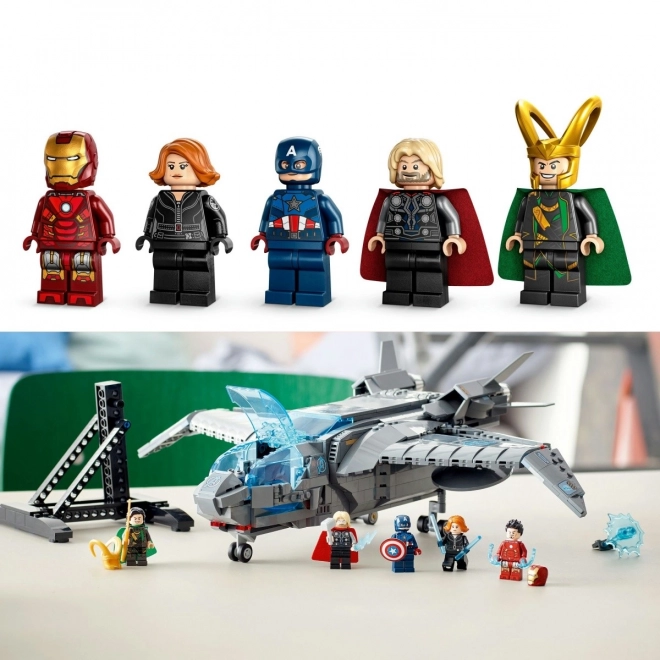 LEGO Marvel Stíhačka Avengers Quinjet