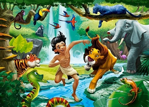 Puzzle 120 dielikov Jungle Book