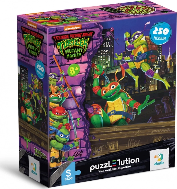 Puzzle Ninja korytnačky: Donatelo a Michelangelo 250 dielikov