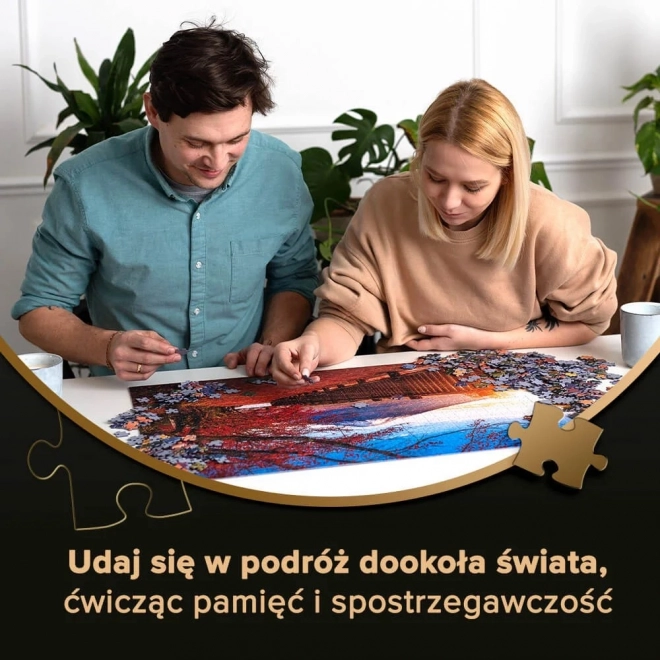 Puzzle 1000 dielikov Premium Plus Eiffelova veža Paríž Francúzsko