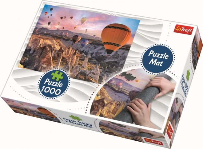 Puzzle Balóny nad Kapadóciou 1000 dielikov + Podložka