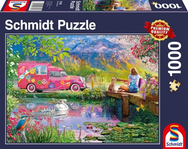 Puzzle pokoj na zemi 1000 dielikov