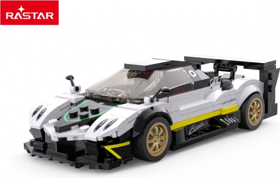 Stavebnica auta 1:28 PAGANI ZONDA R od Rastar, biela