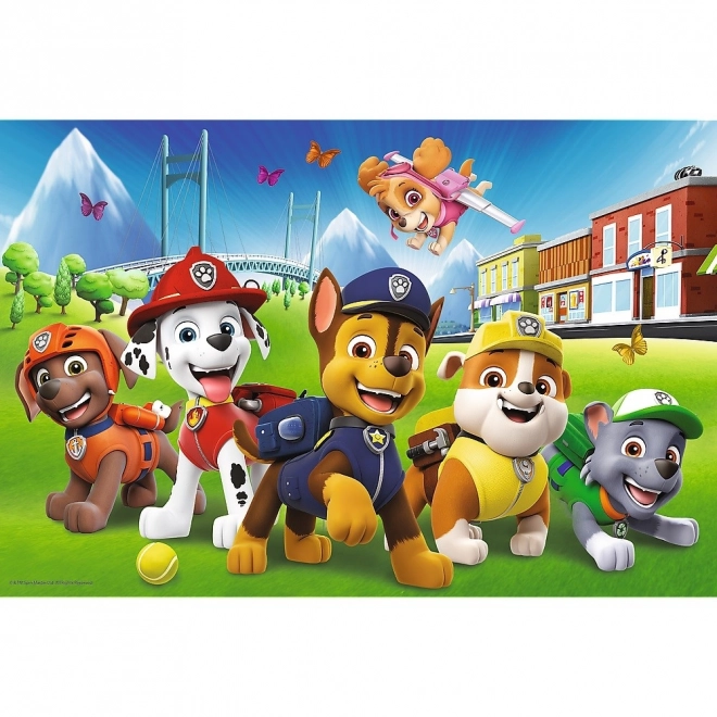 Puzzle 60 dielikov Na čistinke Paw Patrol