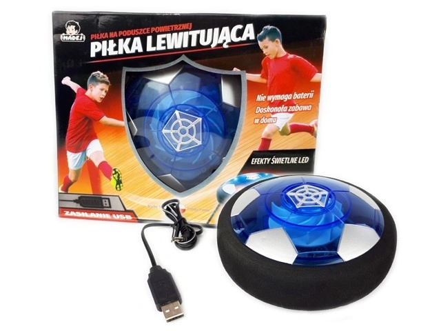 Levitujúca lopta so svetelnými efektmi 14 cm