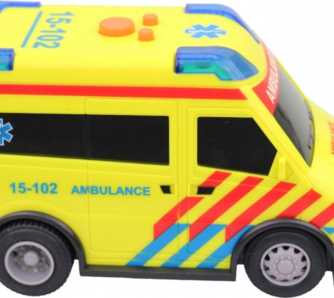 Auto Ambulancia S Svetlom A Zvukom