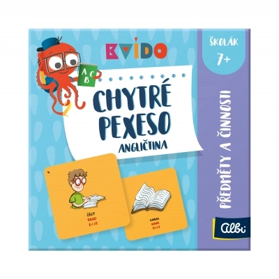 Chytré pexeso - Angličtina - Předmety Kvído