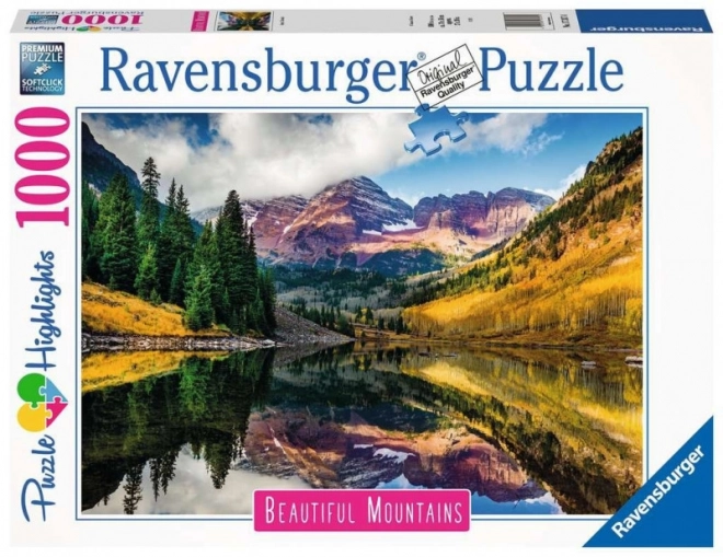 Puzzle Ravensburger Dechberúce hory: Aspen, Colorado 1000 dielikov