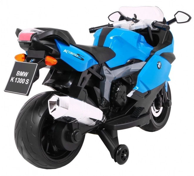 Detská elektrická motorka BMW K1300 S modrá