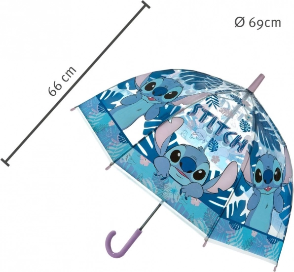 Detský dáždnik s motívom Stitch z filmu Lilo & Stitch