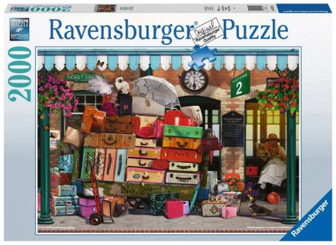 Ravensburger puzzle Cestovanie naľahko