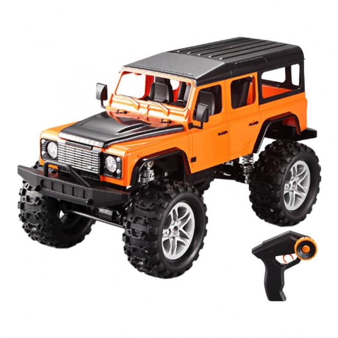 Diaľkovo ovládané auto Land Rover Defender od Double Eagle v mierke 1:14 (oranžové)