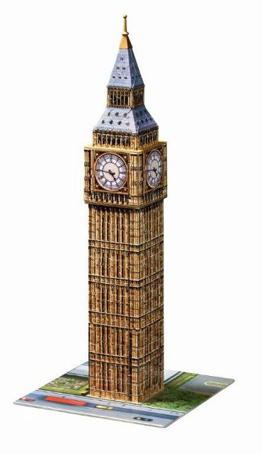 Detailný model veže Big Ben