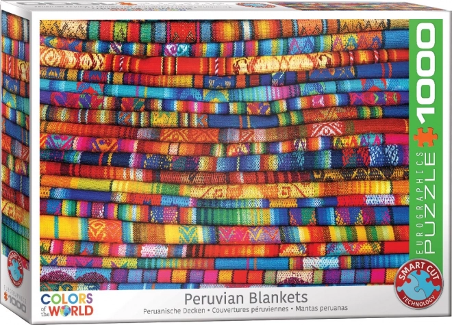 Puzzle Peruánska deka 1000 dielikov