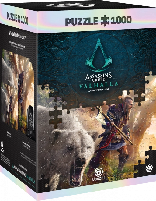 Puzzle Assassin's Creed Valhalla - Eivor a ľadový medveď 1000 dielikov