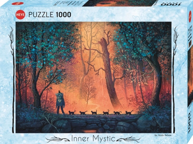 Puzzle Inner Mystic: Prechádzka Lesom 1000 Dielikov