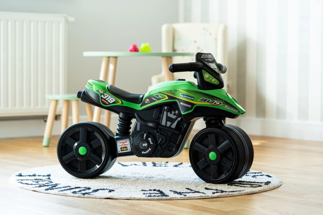 Detské odrážadlo Racing zelené