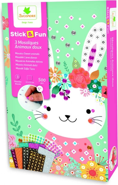 Stick & Fun - Malá mozaika Roztomilé zvieratá