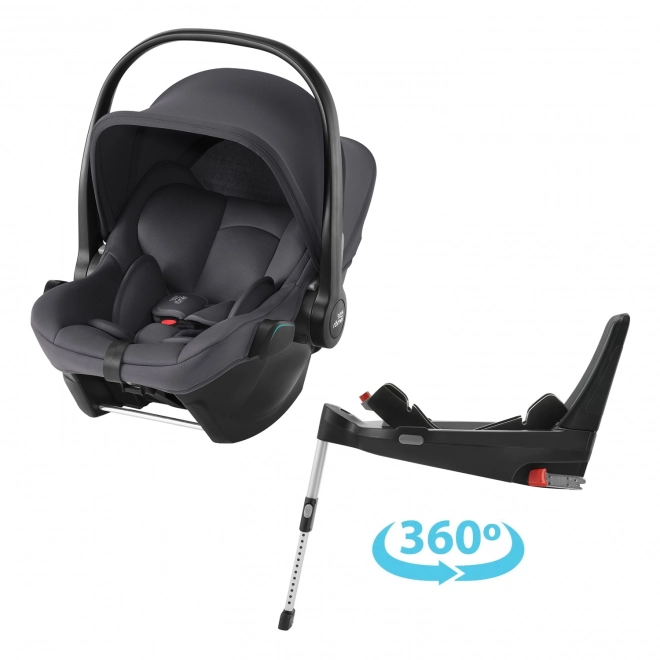 Autosedačka Baby-Safe Core s Flex Base 5Z, Midnight Grey