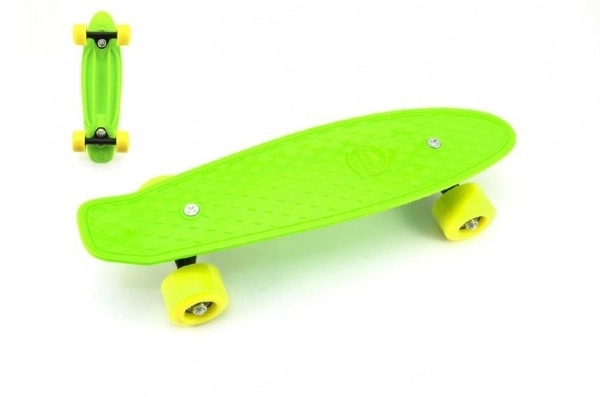 Skateboard Pennyboard pre Deti – Zelený, žlté kolesá