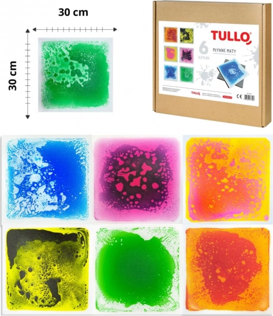 Tullo Senzorické kvapalné podložky 6 ks