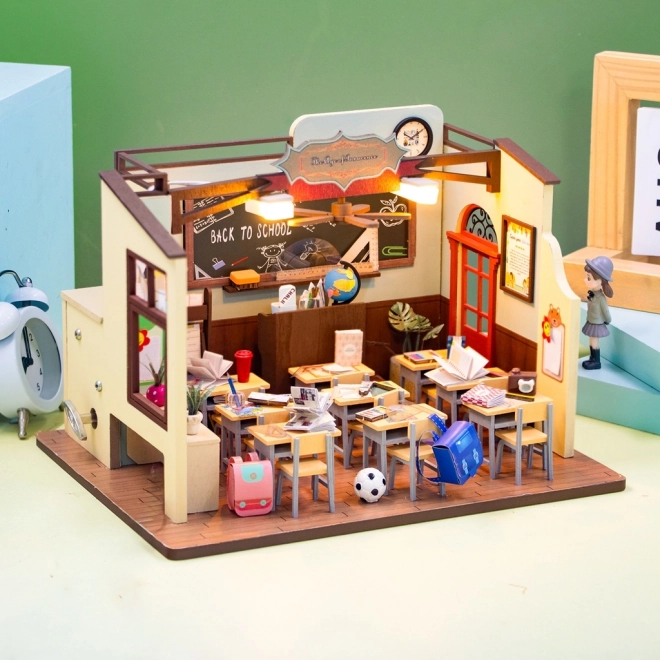 Miniatúra domčeka 2Kids Toys Školská Trieda