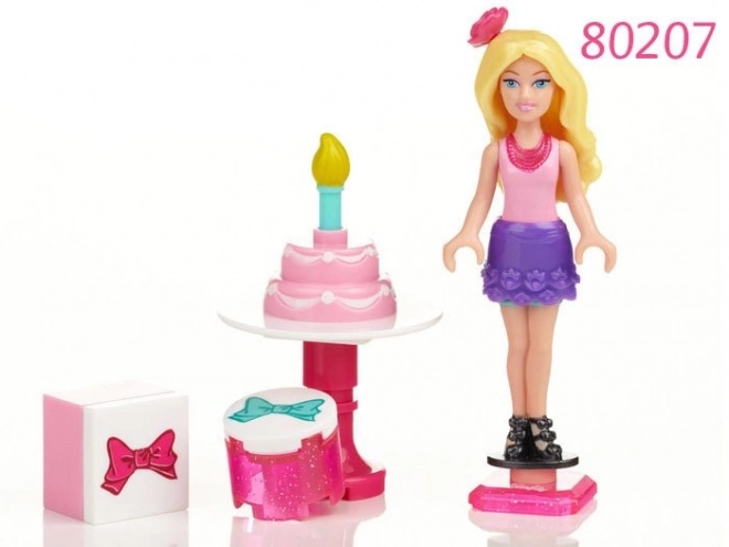 Mega Bloks Barbie Bábika Pasujúca do Kociek