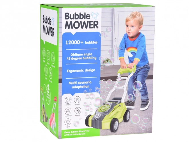 Interaktívna kosačka na bubliny