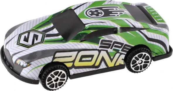 Mini pretekárske auto 6 cm mix farieb